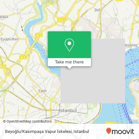 Beyoğlu / Kasımpaşa Vapur İskelesi map