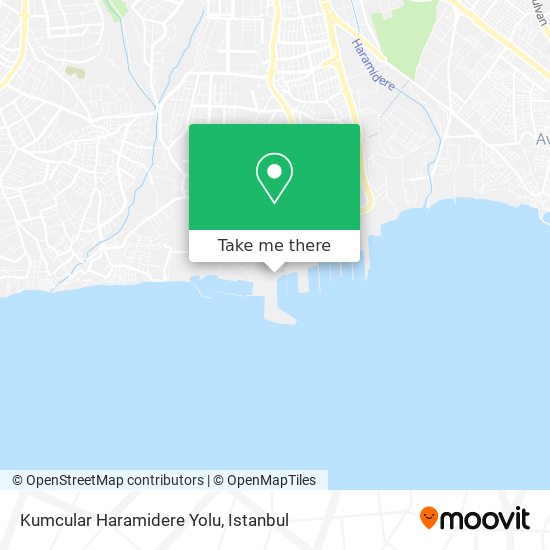 Kumcular Haramidere Yolu map