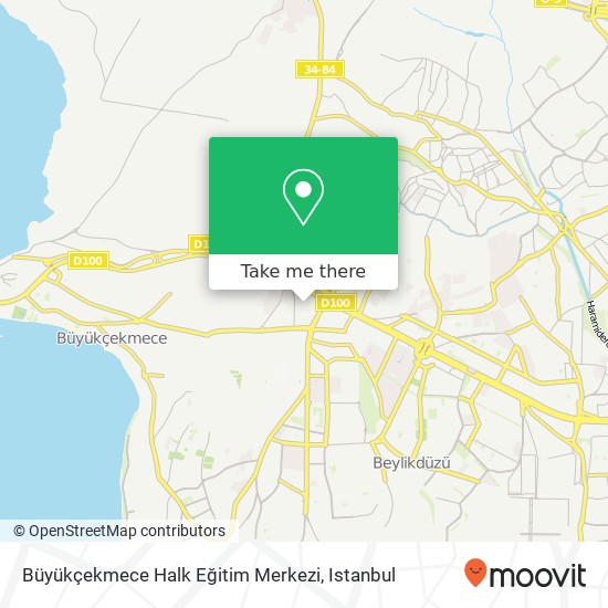 Büyükçekmece Halk Eğitim Merkezi map