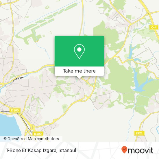 T-Bone Et Kasap Izgara map