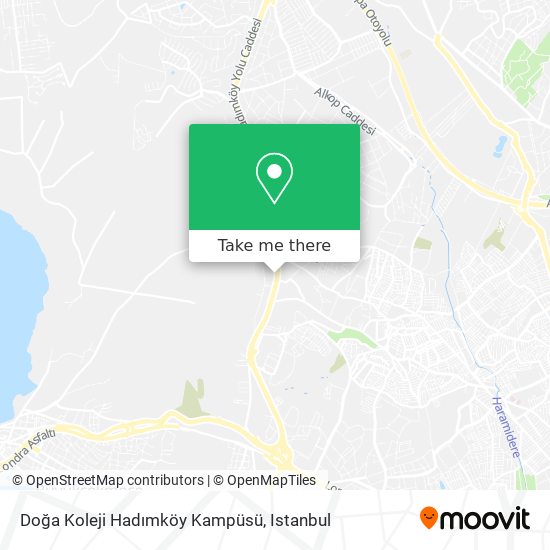 Doğa Koleji Hadımköy Kampüsü map