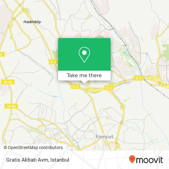 Gratis Akbatı Avm map