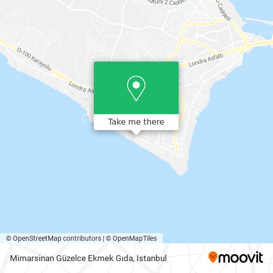 Mimarsinan Güzelce Ekmek Gıda map