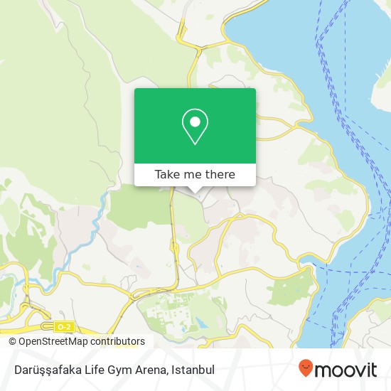 Darüşşafaka Life Gym Arena map