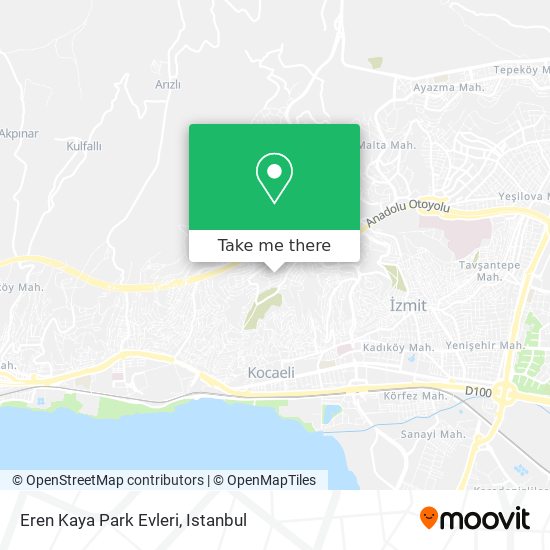 Eren Kaya Park Evleri map