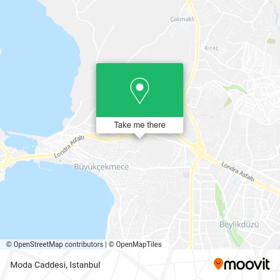 Moda Caddesi map