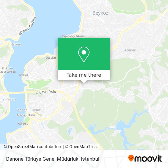 Danone Türkiye Genel Müdürlük map