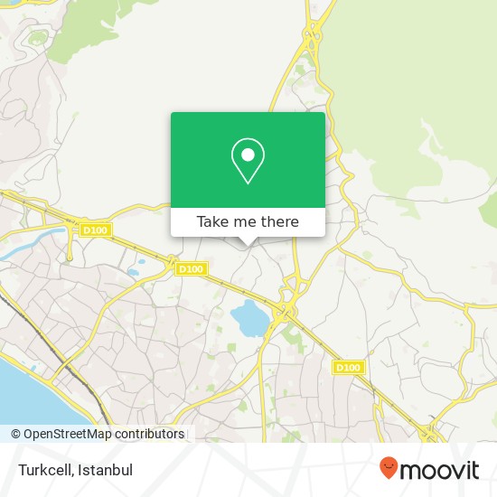 Turkcell map