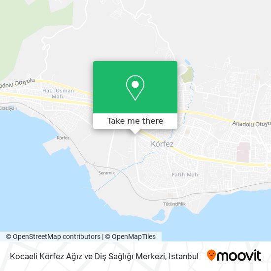 Kocaeli Körfez Ağız ve Diş Sağlığı Merkezi map