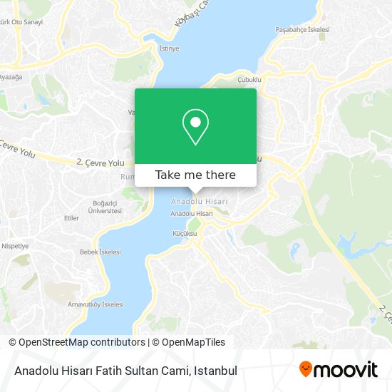 Anadolu Hisarı Fatih Sultan Cami map