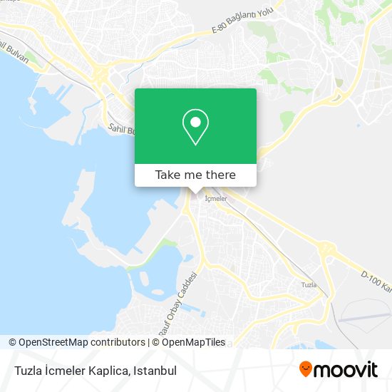 Tuzla İcmeler Kaplica map