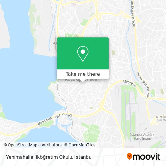 Yenimahalle İlköğretim Okulu map