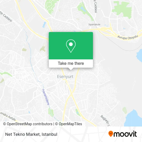 Net Tekno Market map