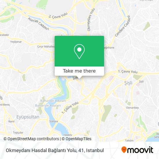 Okmeydanı Hasdal Bağlantı Yolu, 41 map