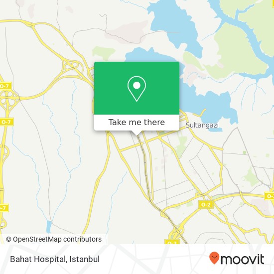 Bahat Hospital map