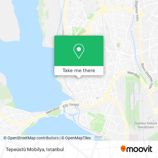 Tepeüstü Mobilya map