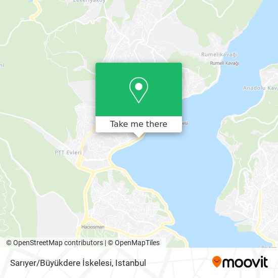 Sarıyer/Büyükdere İskelesi map