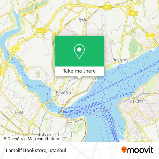 Lamelif Bookstore map