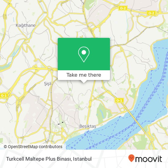 Turkcell Maltepe Plus Binası map