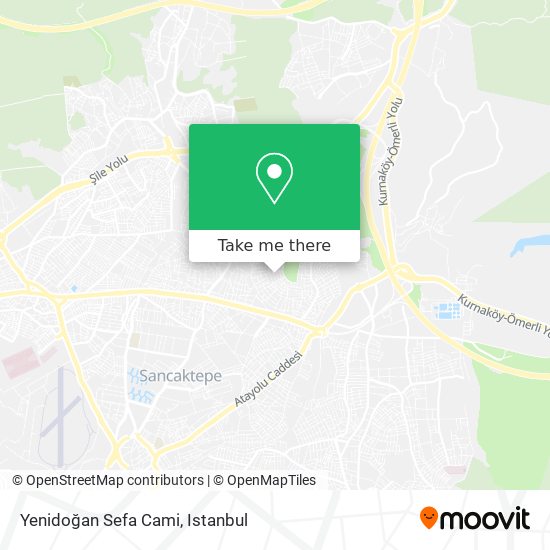 Yenidoğan Sefa Cami map