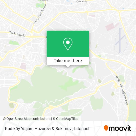 Kadıköy Yaşam Huzurevi & Bakımevi map