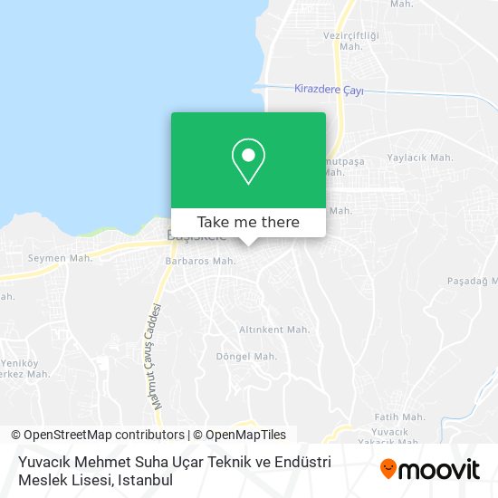 Yuvacık Mehmet Suha Uçar Teknik ve Endüstri Meslek Lisesi map