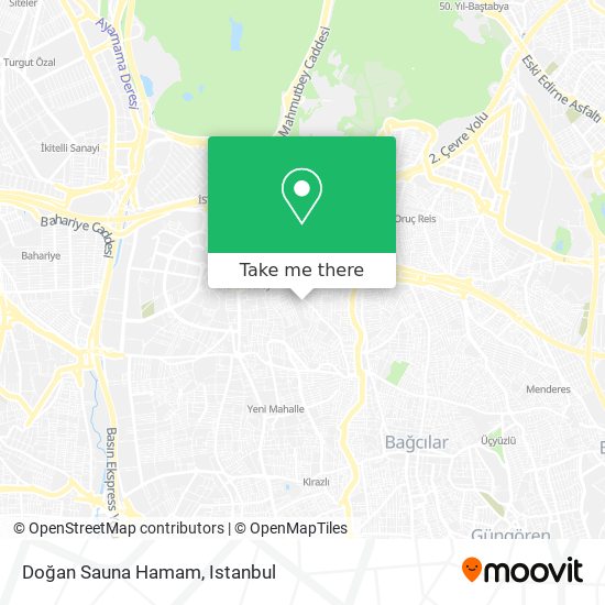 Doğan Sauna Hamam map