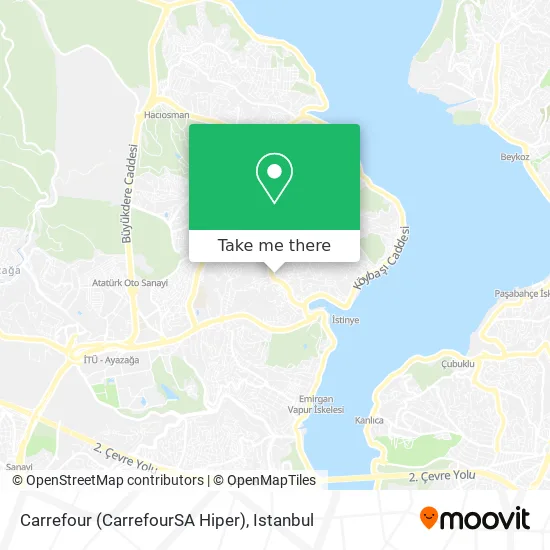 Carrefour (CarrefourSA Hiper) map