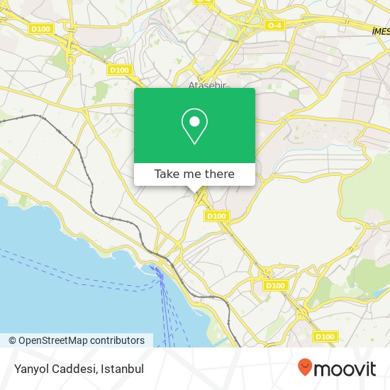 Yanyol Caddesi map
