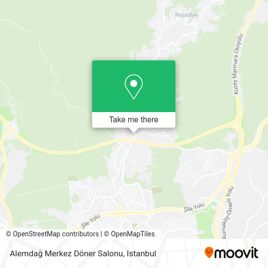 Alemdağ Merkez Döner Salonu map