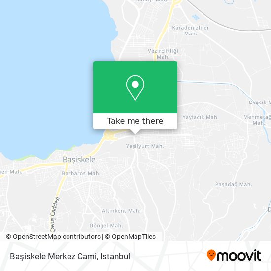 Başiskele Merkez Cami map