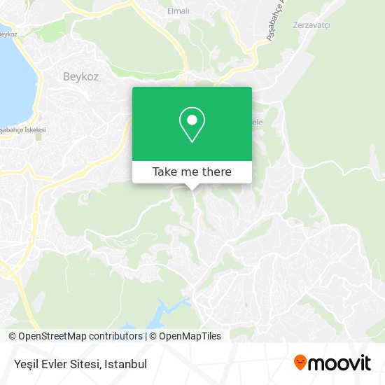 Yeşil Evler Sitesi map