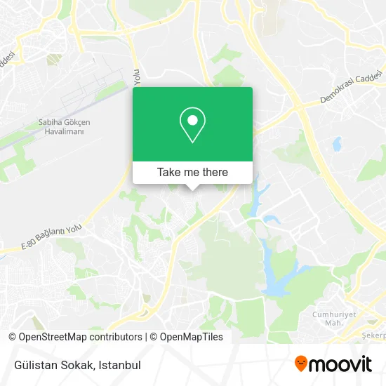 Gülistan Sokak map