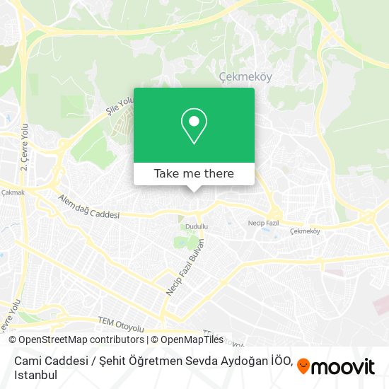 Cami Caddesi / Şehit Öğretmen Sevda Aydoğan İÖO map
