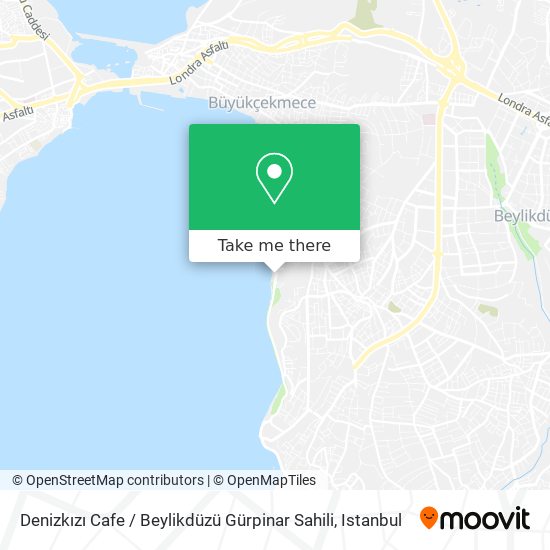 Denizkızı Cafe / Beylikdüzü Gürpinar Sahili map