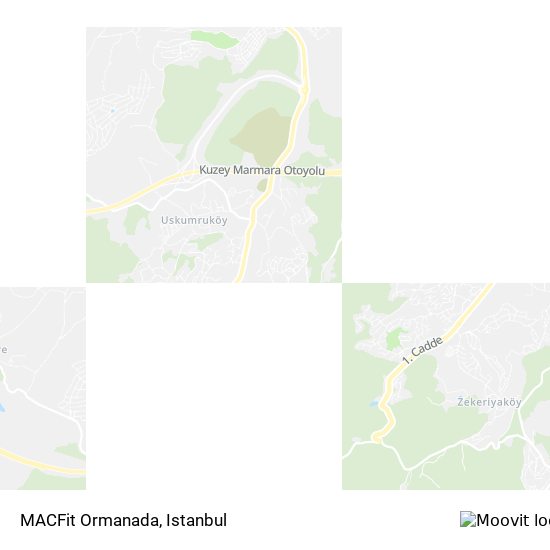 MACFit Ormanada map