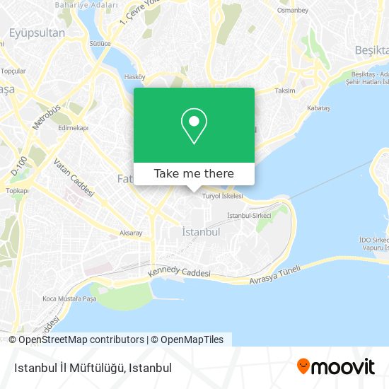 Istanbul İl Müftülüğü map
