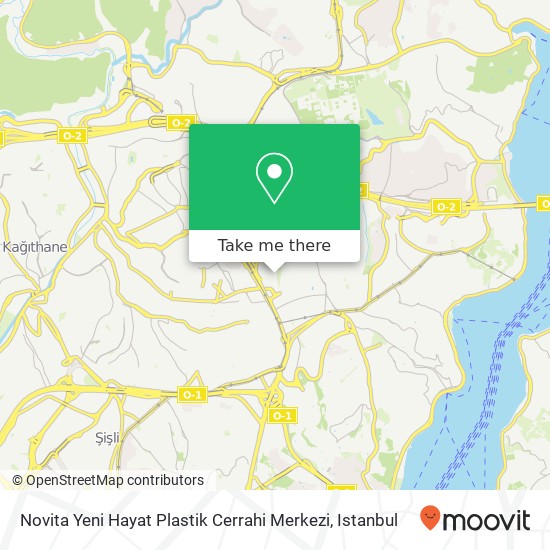 Novita Yeni Hayat Plastik Cerrahi Merkezi map