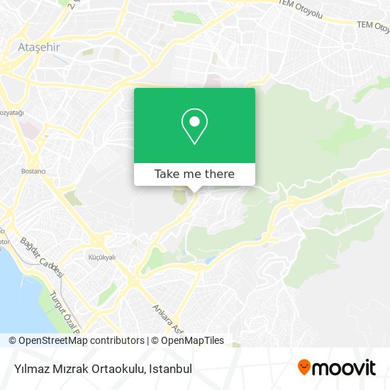 Yılmaz Mızrak Ortaokulu map
