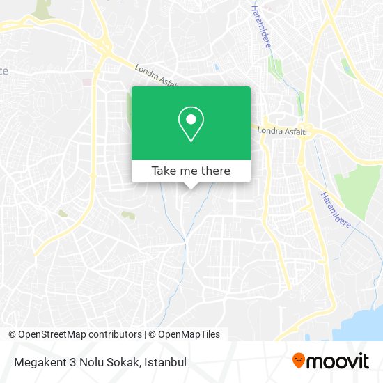 Megakent 3 Nolu Sokak map