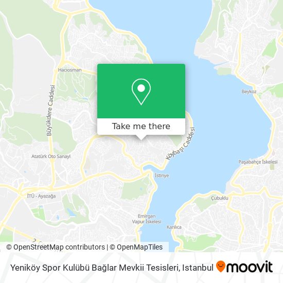 Yeniköy Spor Kulübü Bağlar Mevkii Tesisleri map