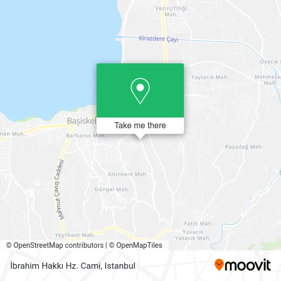 İbrahim Hakkı Hz. Cami map