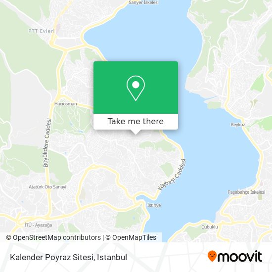 Kalender Poyraz Sitesi map