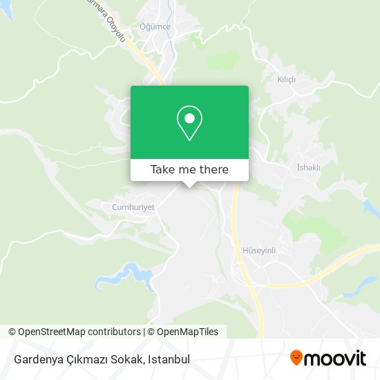 Gardenya Çıkmazı Sokak map