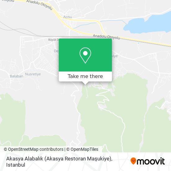 Akasya Alabalık (Akasya Restoran Maşukiye) map