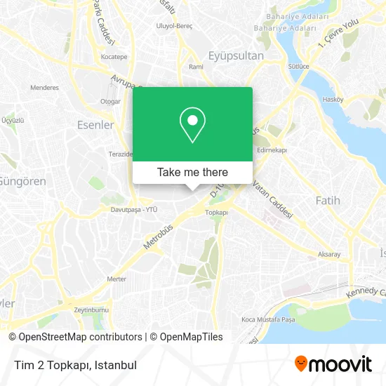 Tim 2 Topkapı map