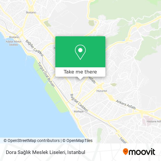 Dora Sağlık Meslek Liseleri map