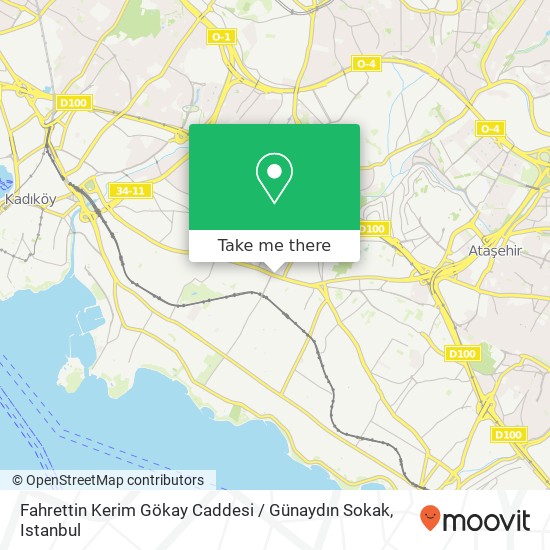 Fahrettin Kerim Gökay Caddesi / Günaydın Sokak map