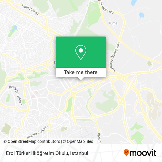 Erol Türker İlköğretim Okulu map