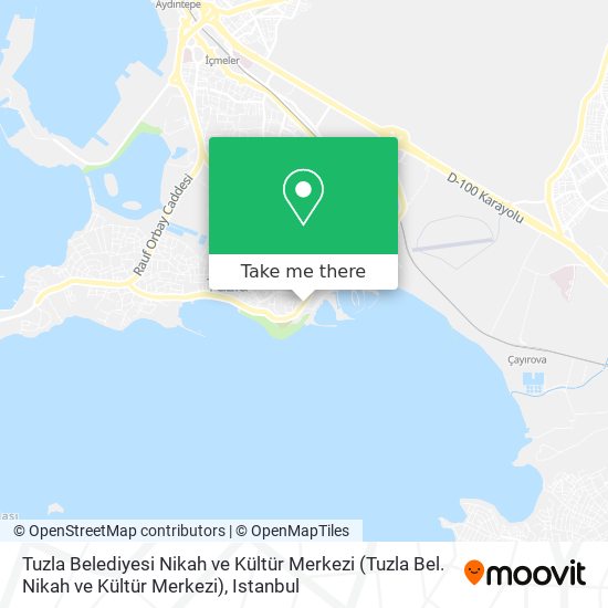 Tuzla Belediyesi Nikah ve Kültür Merkezi map